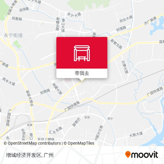 增城经济开发区地图
