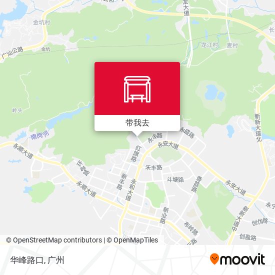 华峰路口地图