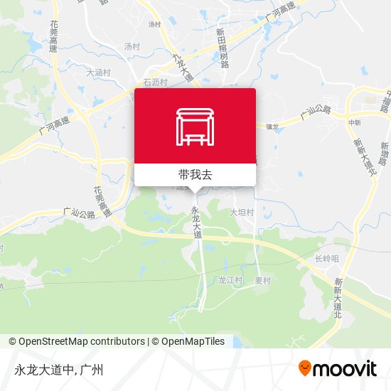 永龙大道中地图
