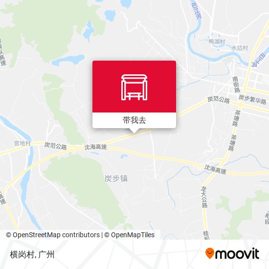 横岗村地图