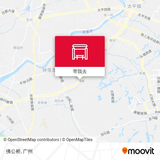 佛公桥地图