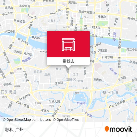 墩和地图