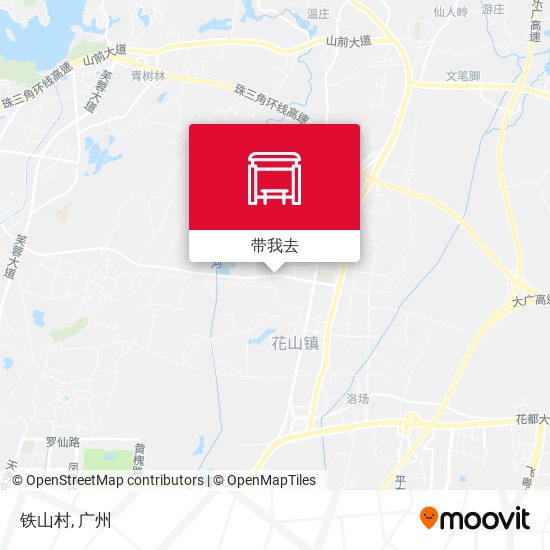 铁山村地图