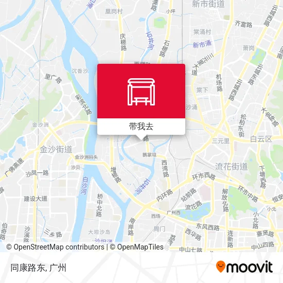 同康路东地图
