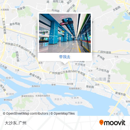 大沙东地图