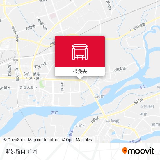 新沙路口地图
