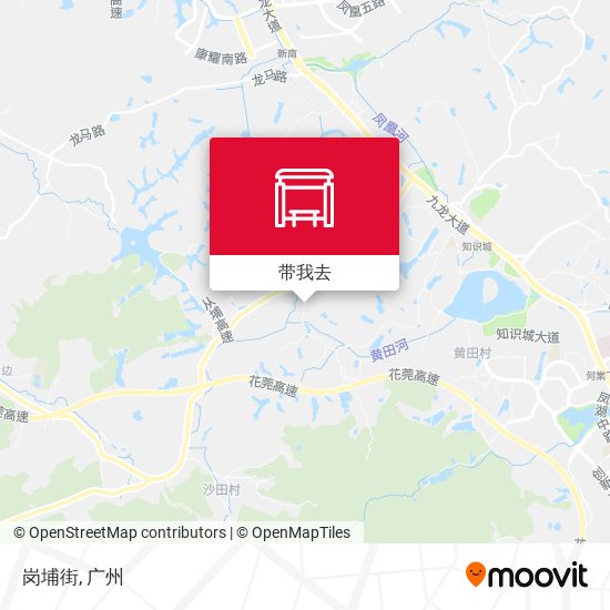岗埔街地图