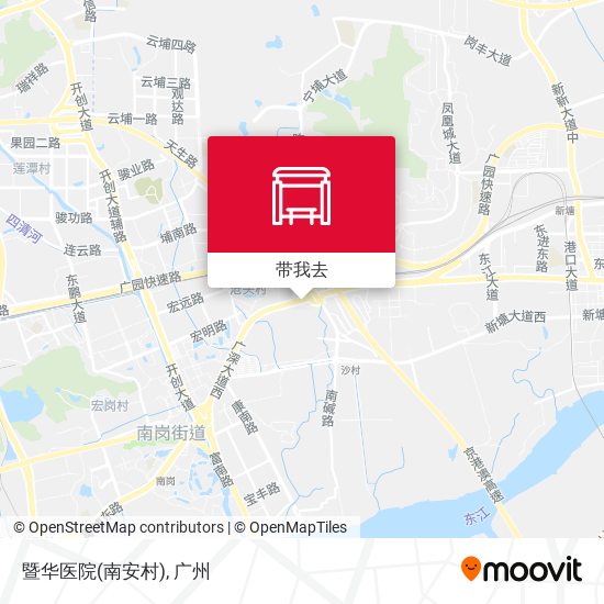 暨华医院(南安村)地图