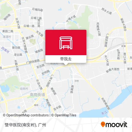 暨华医院(南安村)地图
