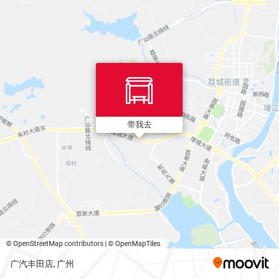 广汽丰田店地图