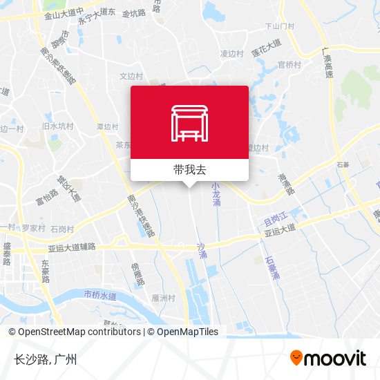 长沙路地图