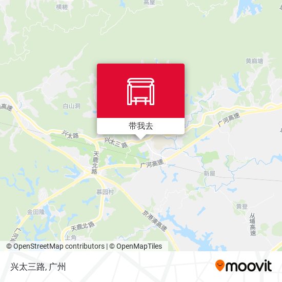 兴太三路地图