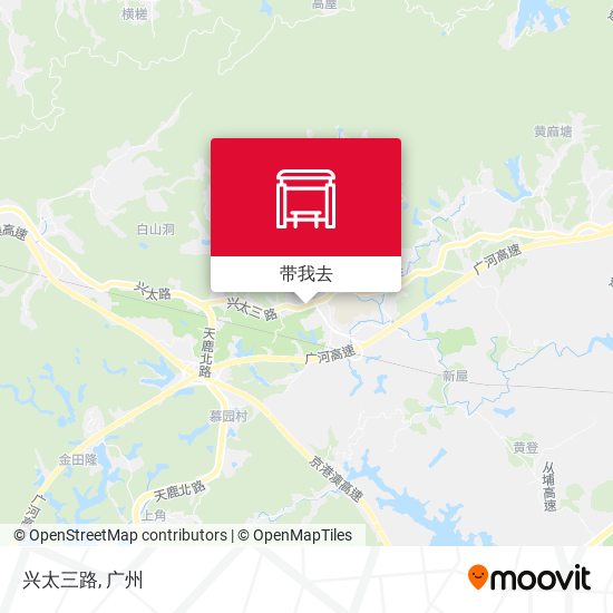 兴太三路地图