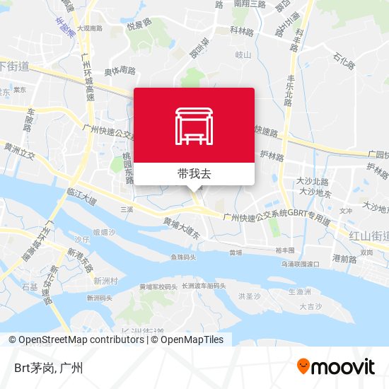Brt茅岗地图