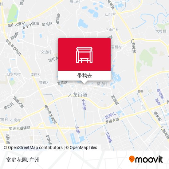 富庭花园地图