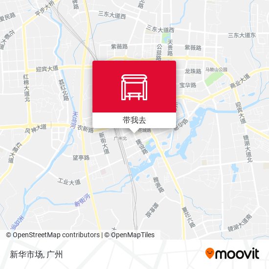 新华市场地图