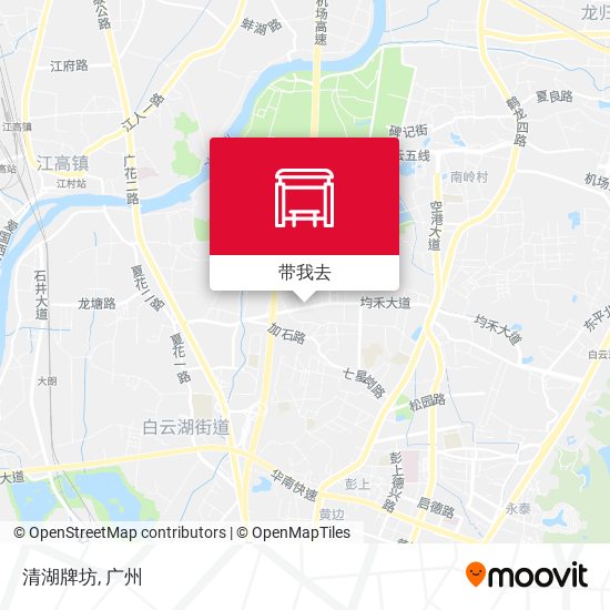 清湖牌坊地图
