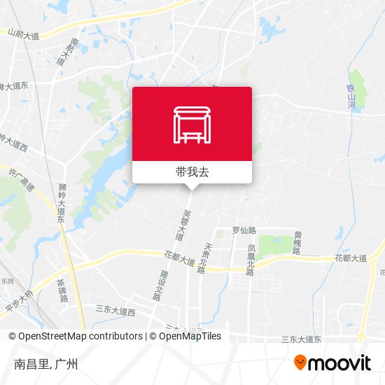 南昌里地图