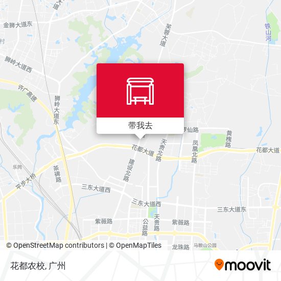 花都农校地图