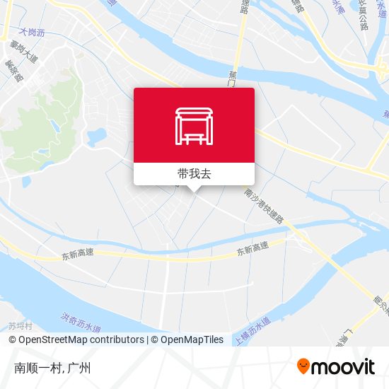 南顺一村地图