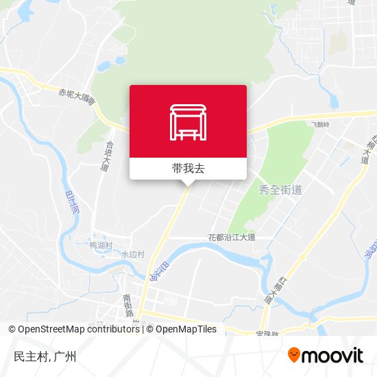 民主村地图