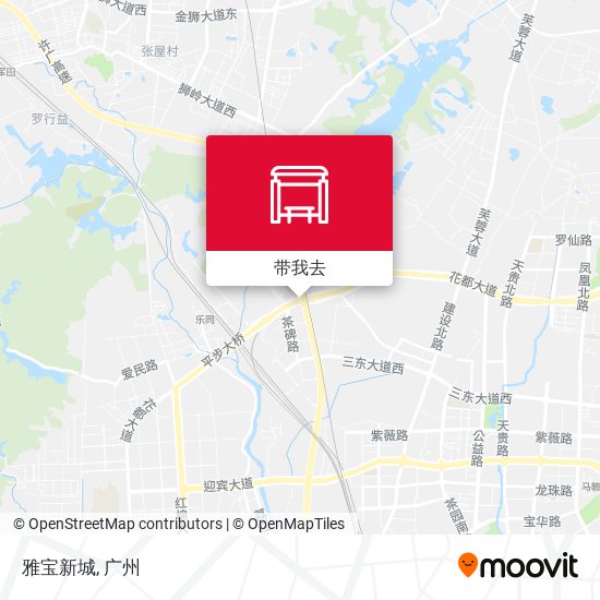 雅宝新城地图