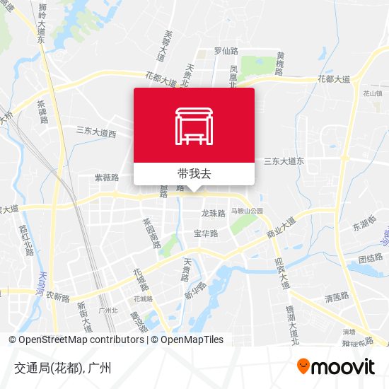 交通局(花都)地图