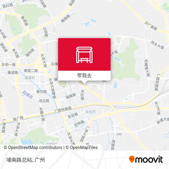 埔南路总站地图