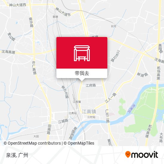 泉溪地图