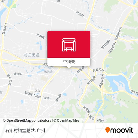 石湖村祠堂总站地图