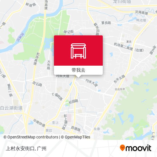 上村永安街口地图