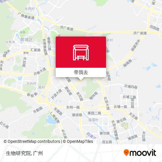 生物研究院地图