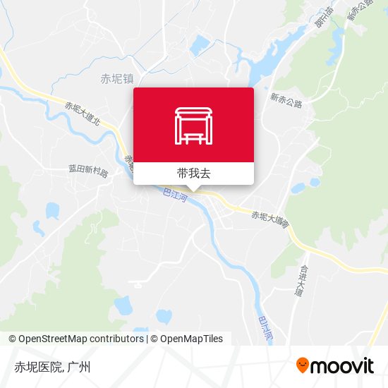赤坭医院地图