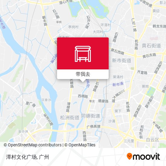 潭村文化广场地图