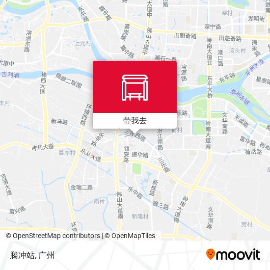 腾冲站地图