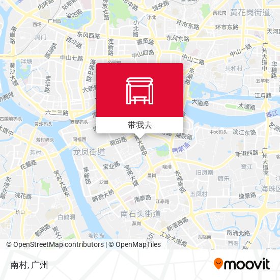 南村地图