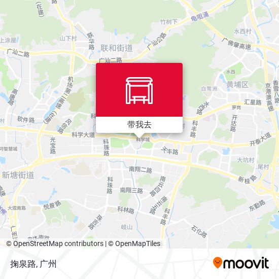 掬泉路地图