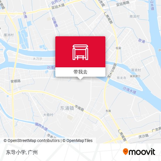 东导小学地图