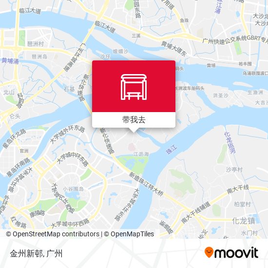 金州新邨地图