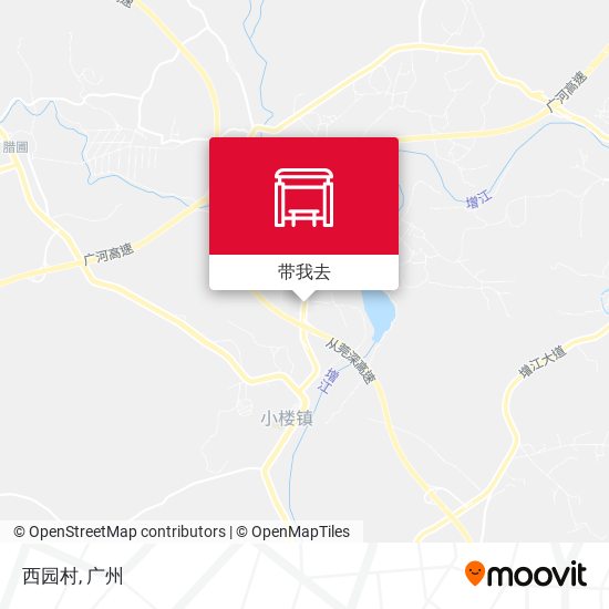 西园村地图