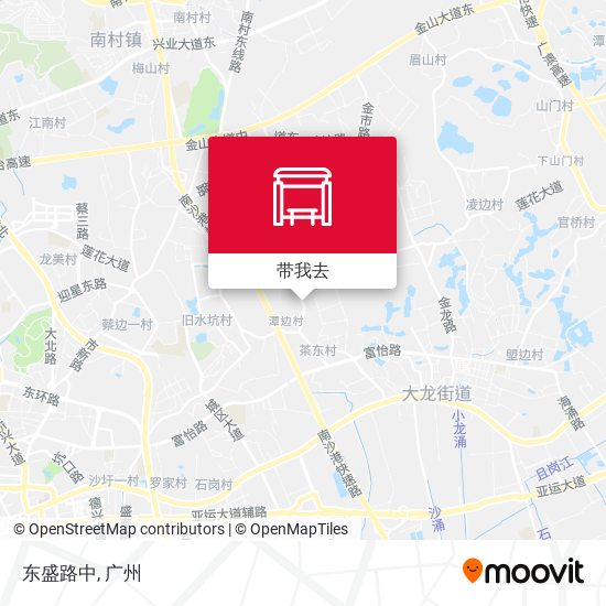 东盛路中地图