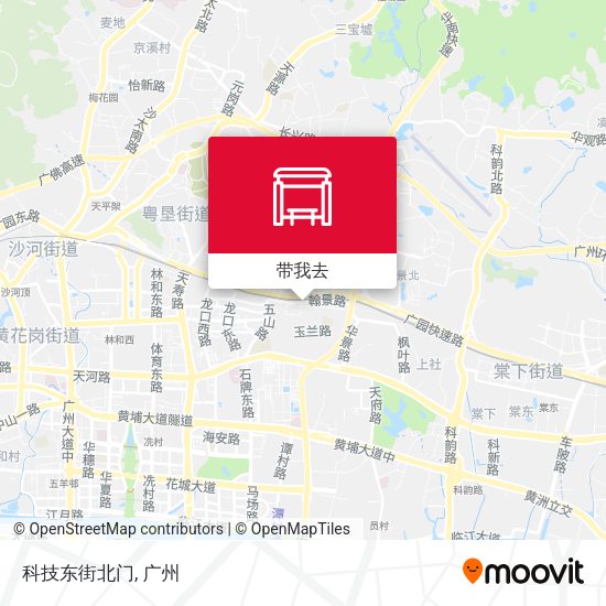 科技东街北门地图