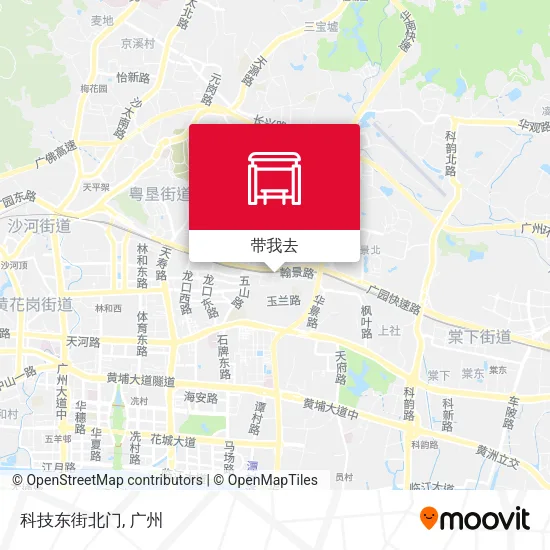 科技东街北门地图