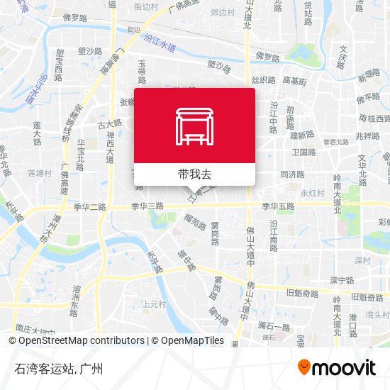 石湾客运站地图
