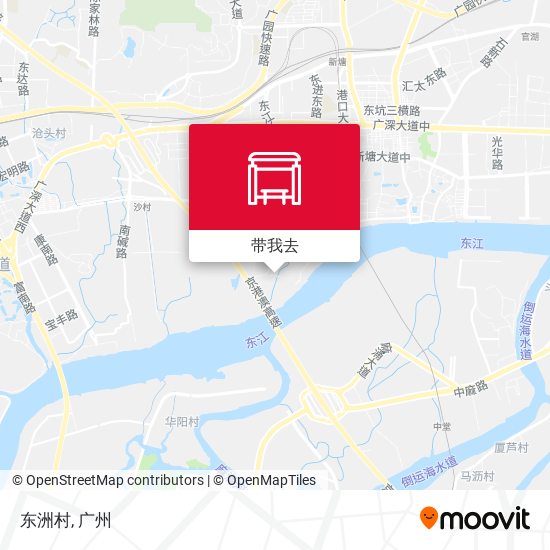东洲村地图