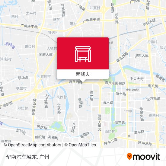 华南汽车城东地图