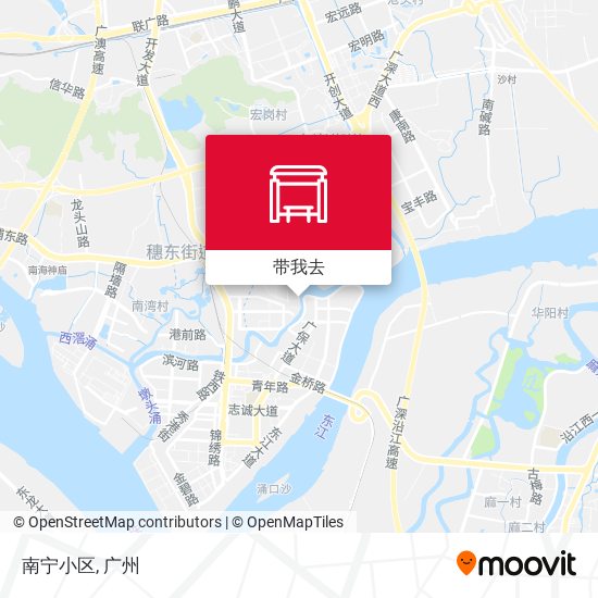 南宁小区地图