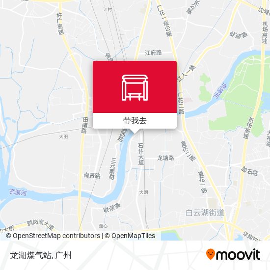 龙湖煤气站地图