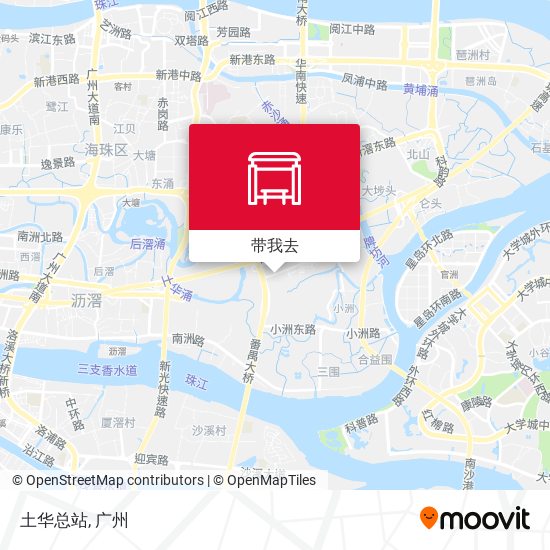 土华总站地图