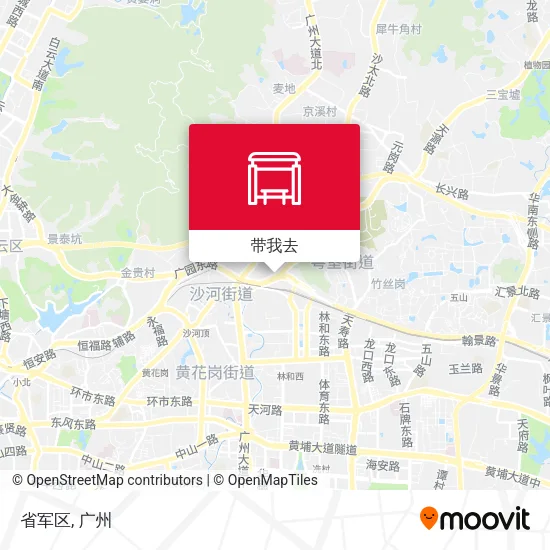 省军区地图
